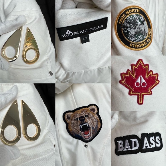 Authentic Moose Knuckles limited edition Down long parka hoody with real Fur - Picture 8 of 17